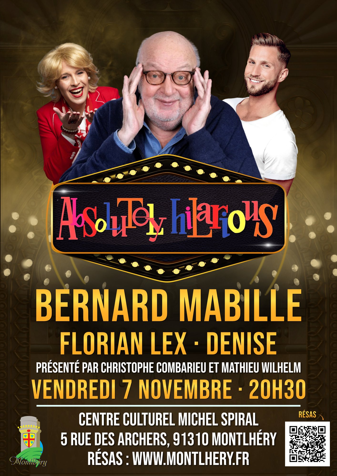07-11-25 ABSOLUTELY HILARIOUS avec BERNARD MABILLE