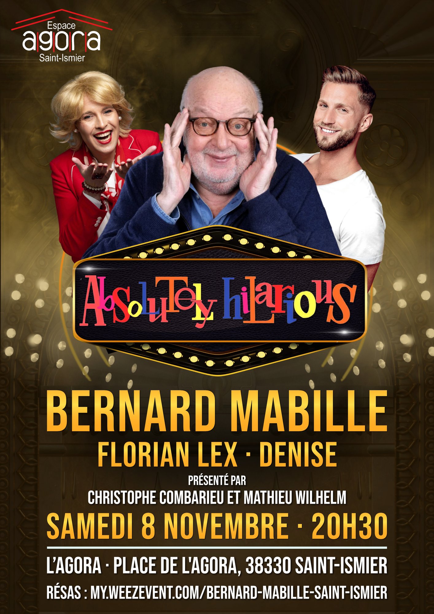 08-11-25 Affiche Saint Ismier BERNARD MABILLE 08-11-25