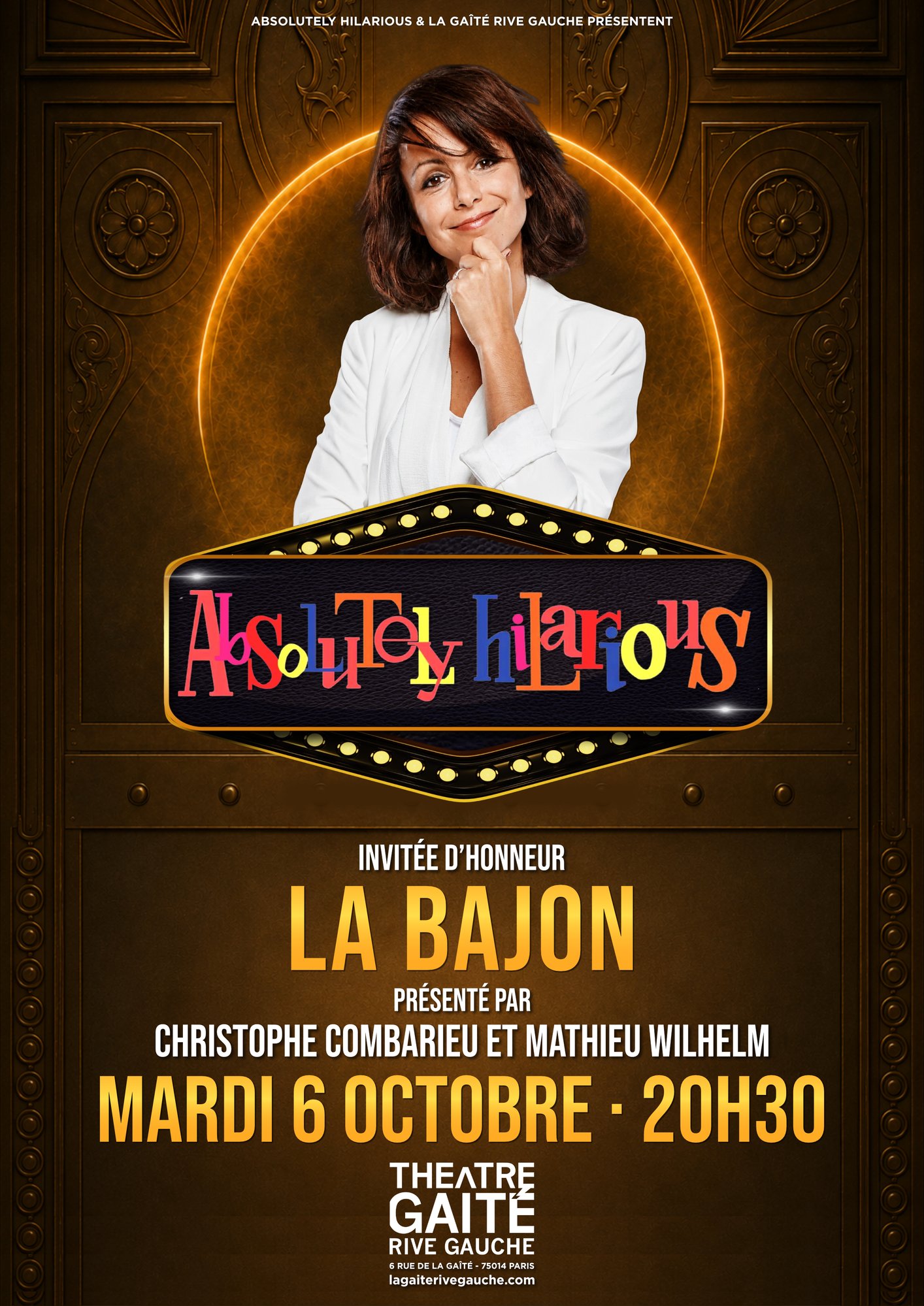 Affiche ABSOLUTELY HILARIOUS 06-10-26_LA BAJON