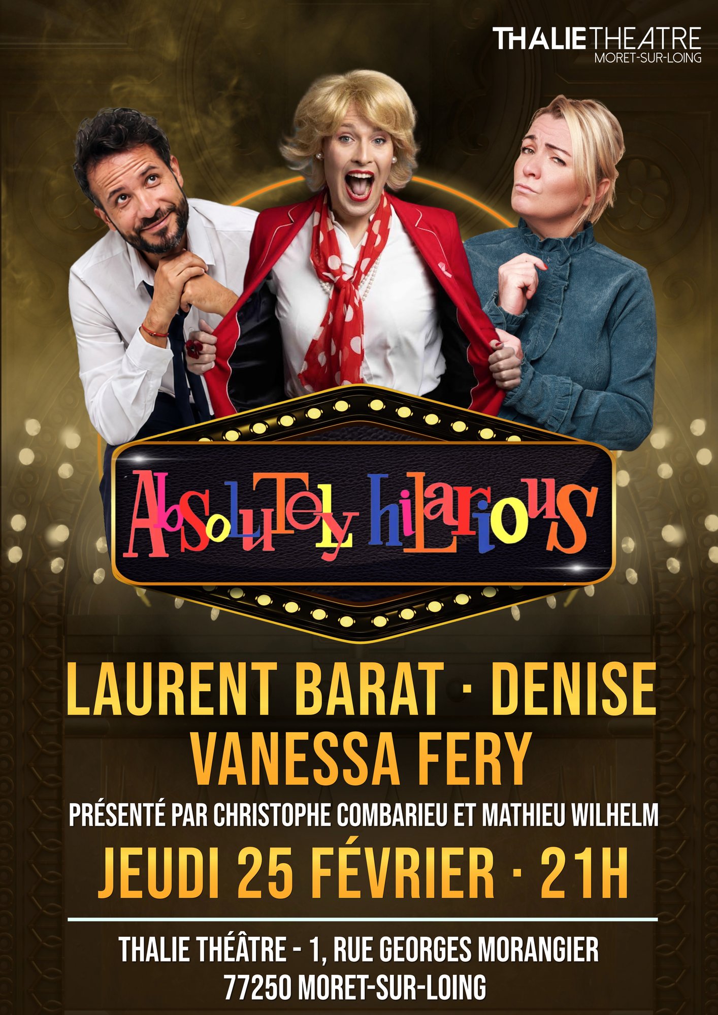 Affiche ABSOLUTELY HILARIOUS 25-02-27