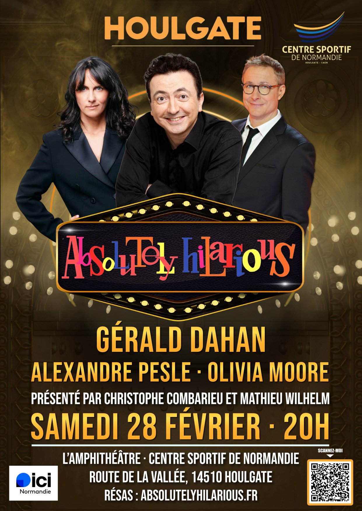 Affiche ABSOLUTELY HILARIOUS HOULGATE 28-02-26_