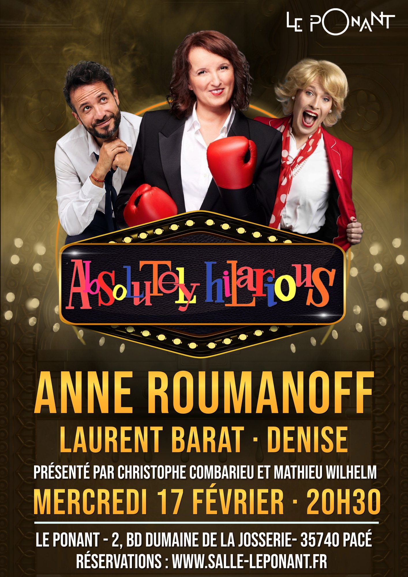 Affiche Absolutely Hilarious Pacé 17-02-27