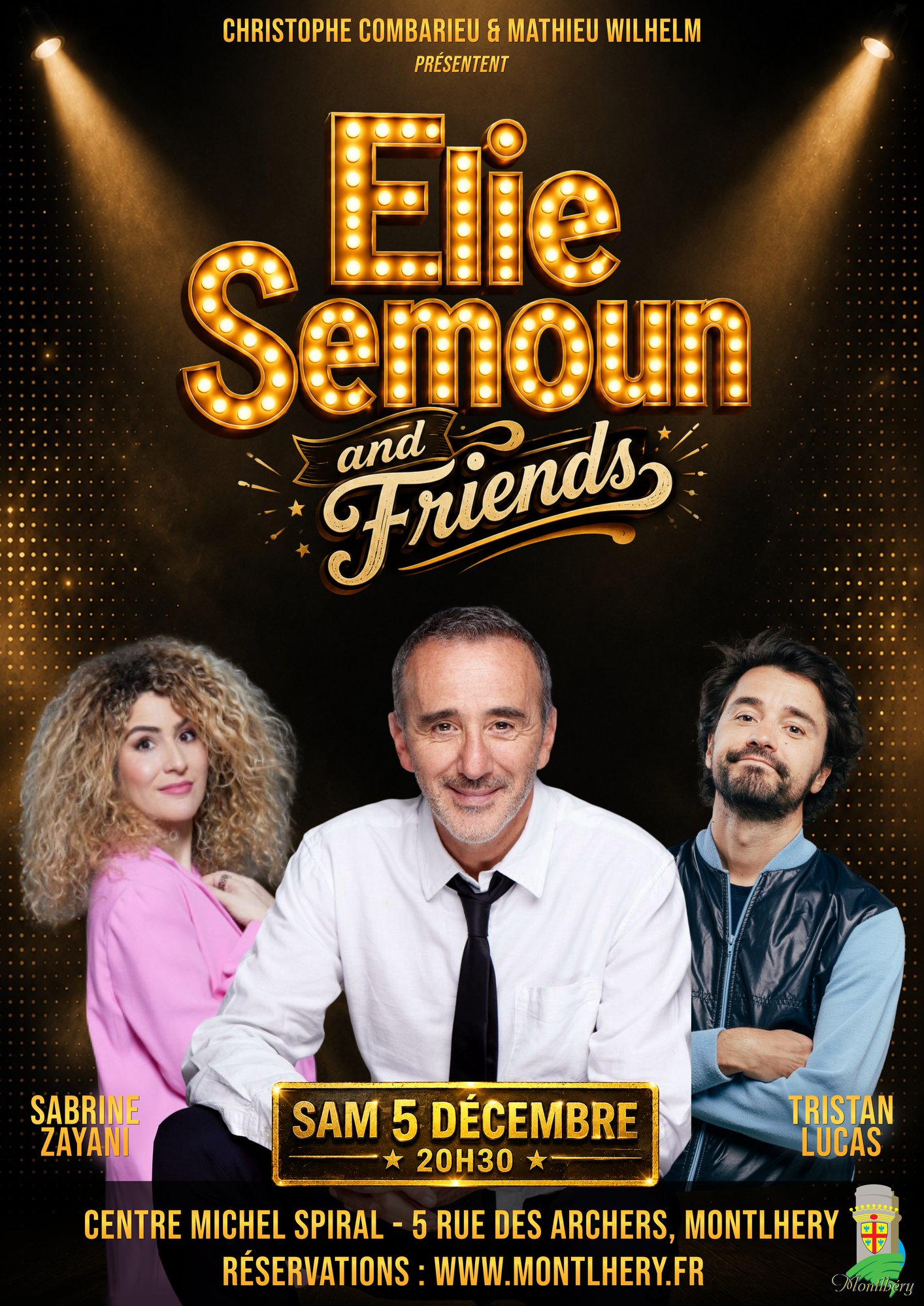 Affiche ELIE SEMOUN AND FRIENDS_05-12-26