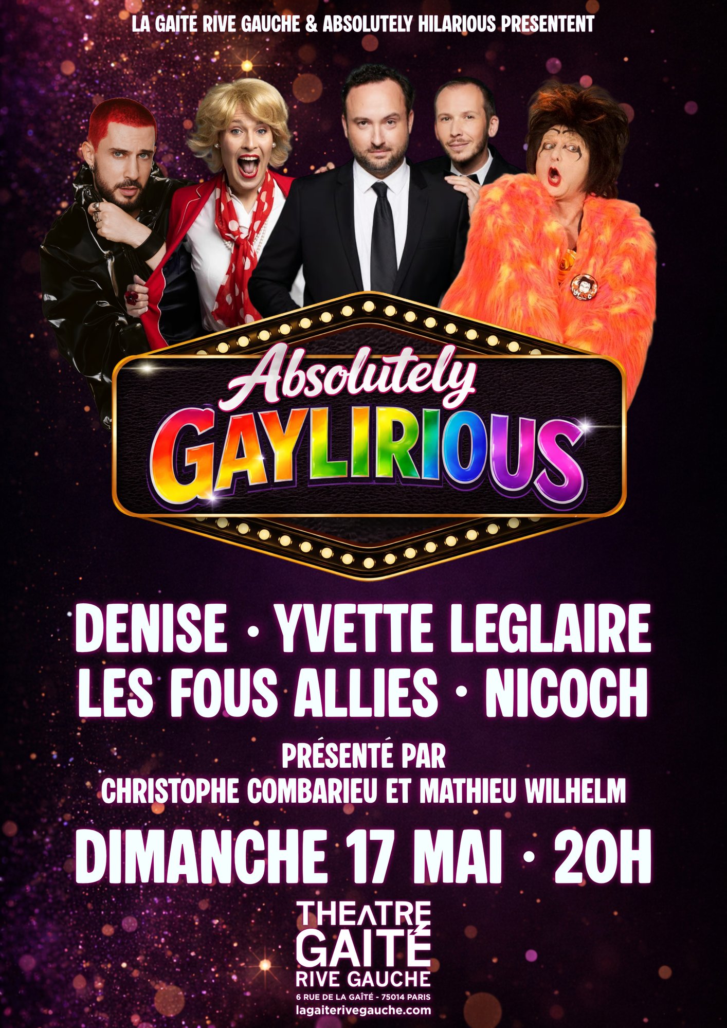 Affiche GAYLIRIOUS 17-05-26
